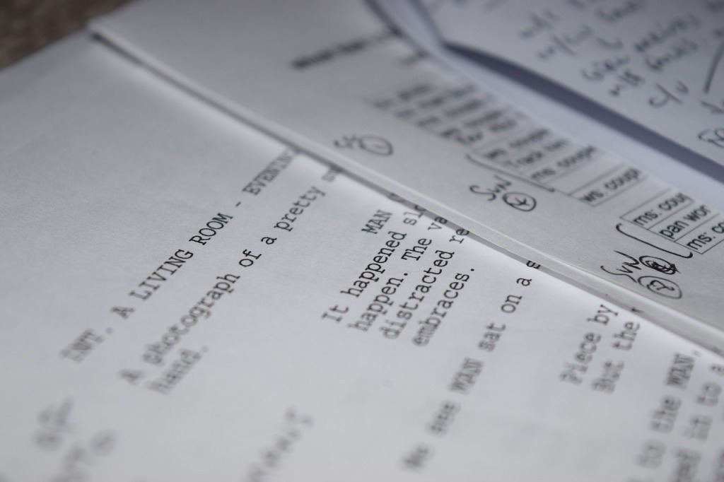 screenplay pages